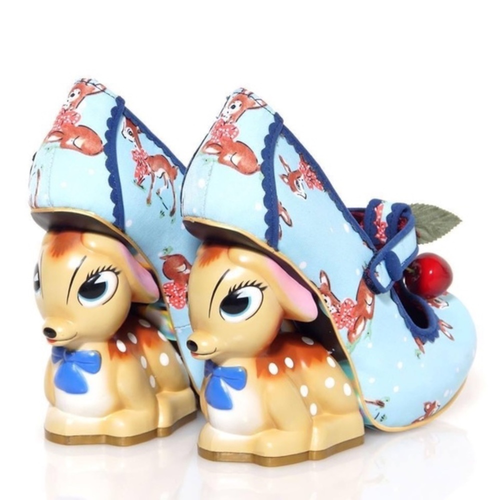Irregular Choice Cherry Deer Shoes